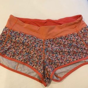 Lulu lemon running shorts
